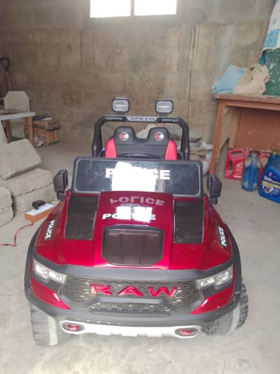 kids jeep 4x4 red colour