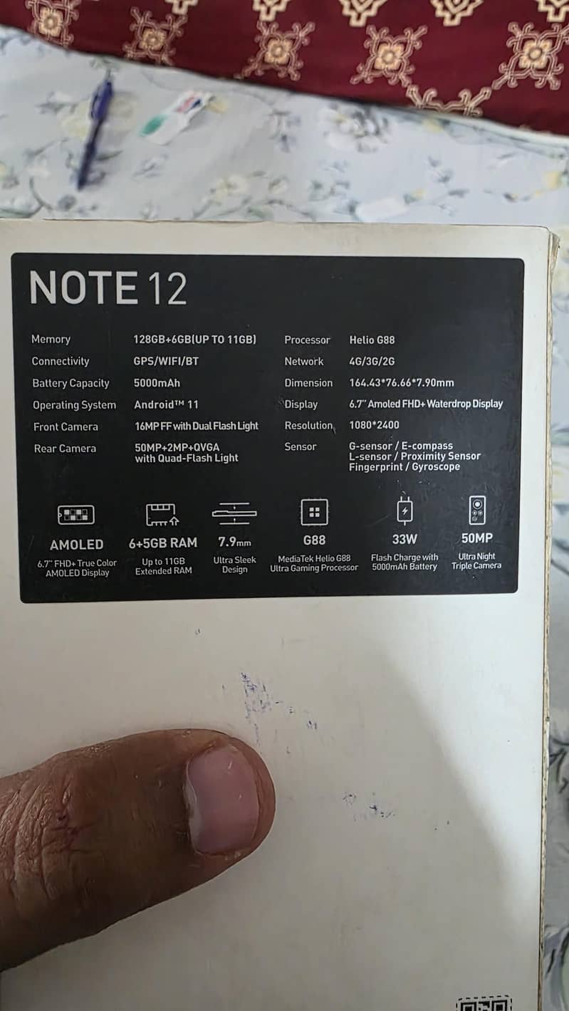 Infinix Note 12 4