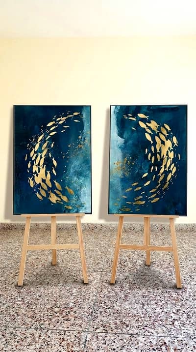 Premium Abstract Painting and customize all type Painting 03082850582