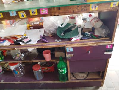 two shopkeeper counter