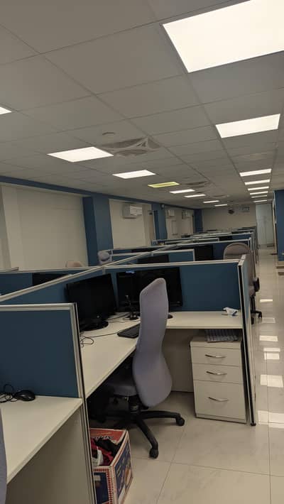 Office Workstations | L- Shaped Cubicles | With Drawers