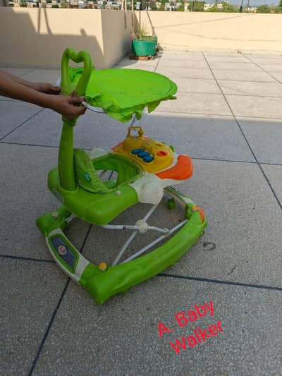 Baby Walker along with a free exciting gift