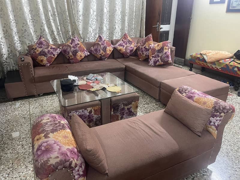 L shaped sofa 3