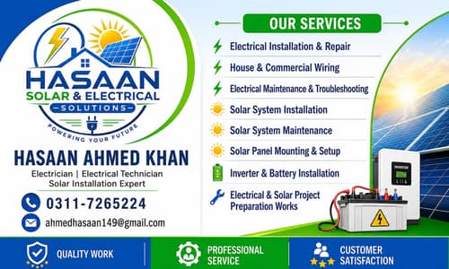 Hasaan solar & Electrical solutions