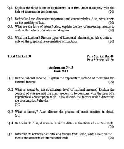 AIOU Assignment Help & Study Support | All Subjects