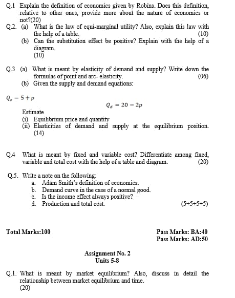 AIOU Assignment Help & Study Support | All Subjects 2