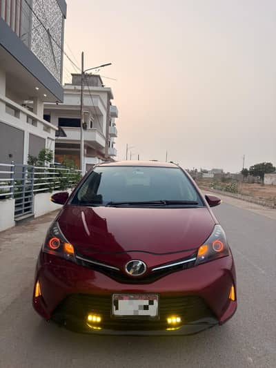 Toyota Vitz Jewela 2014/2017 Push Start spider