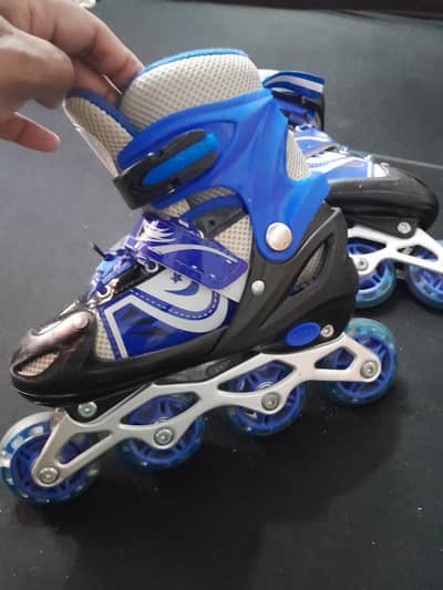 Adjustable Skating Boots For Kids - Slightly Used
