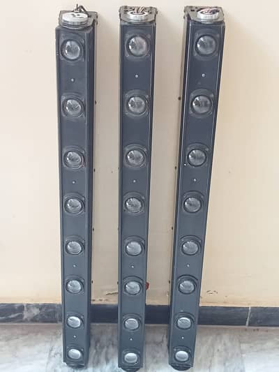 8-Eye LED Moving Beam Bar / Sweeper Stage Lights (8 Pcs Available)
