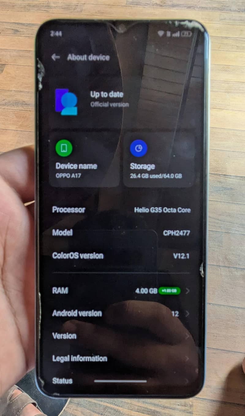 OPPO A17 6