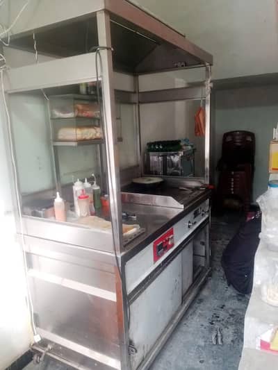 Burger Shawarma Counter For Sale