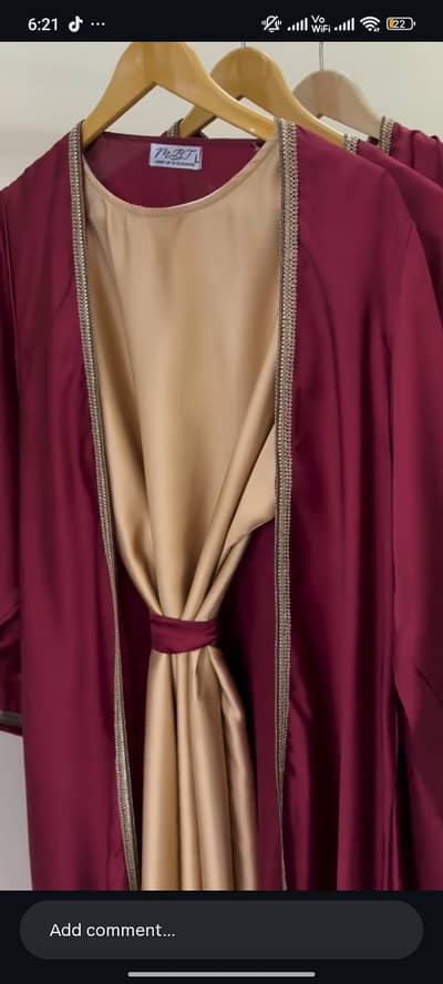 4 pcs luxury abaya set