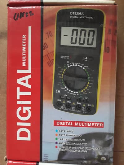 Digital Multimeter DT9205A