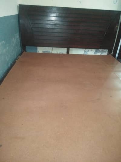 wooden Double Bed for sale