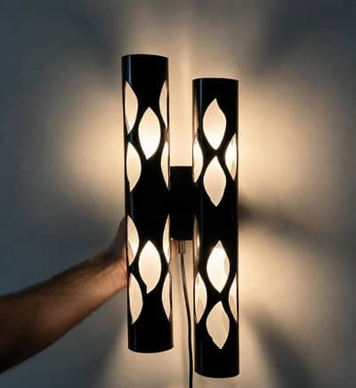 Handmade Designer PVC Wall Light / Custom Wall Lamp
