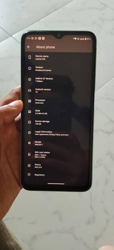 Realme C35