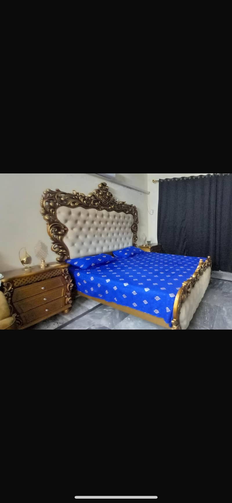 Bed and side board 1