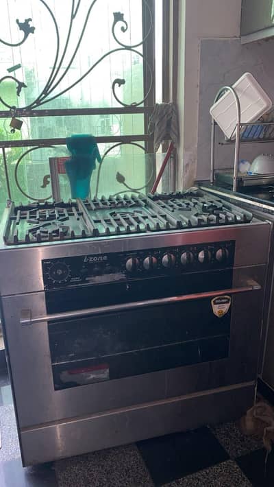 Electric and gas cooker in good condition