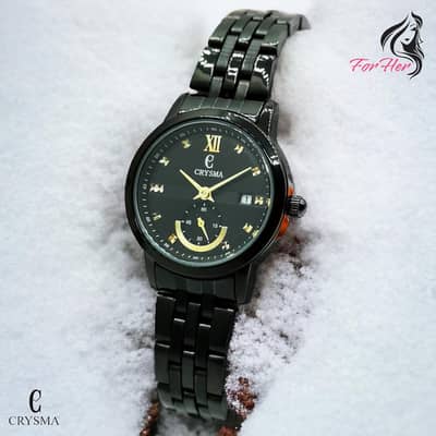 Brass Watch 28mm Japanese Quartz | Hardlex Glass | Deployant Clasp