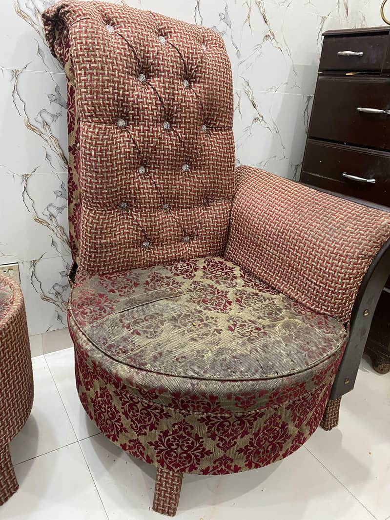 used sofa set 0