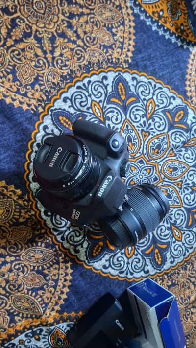 Canon 4000D 2023 Model | 2 Lenses (18-55mm + 50mm) + Box & Light