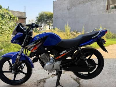 yamaha YBR123 BLUE colour