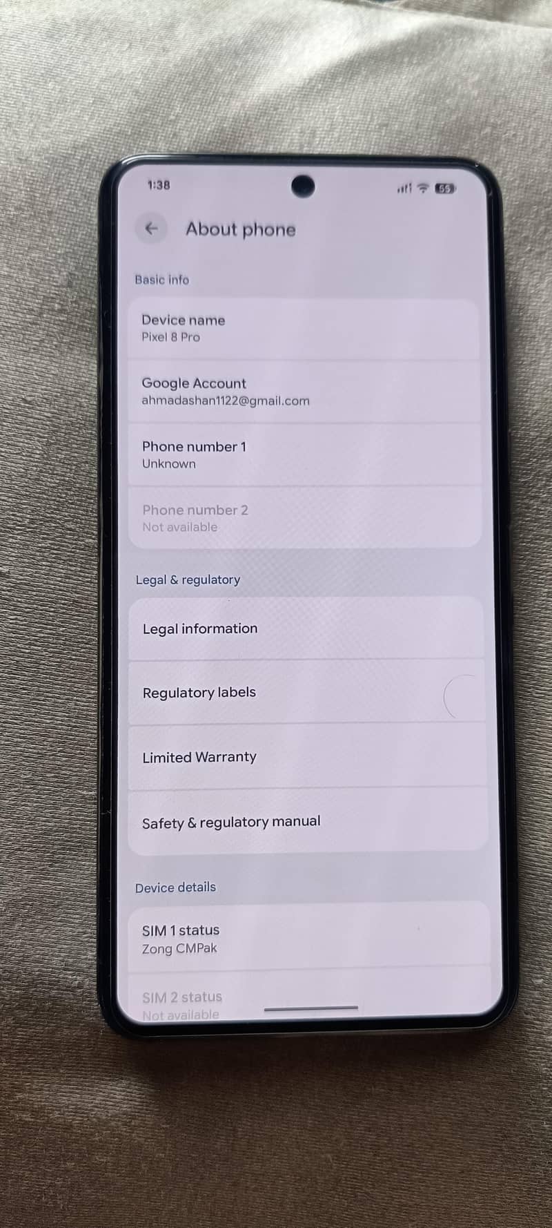 Google Pixel 8 Pro 3