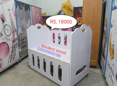 kids baby cots, wardrobe cupboards almari,