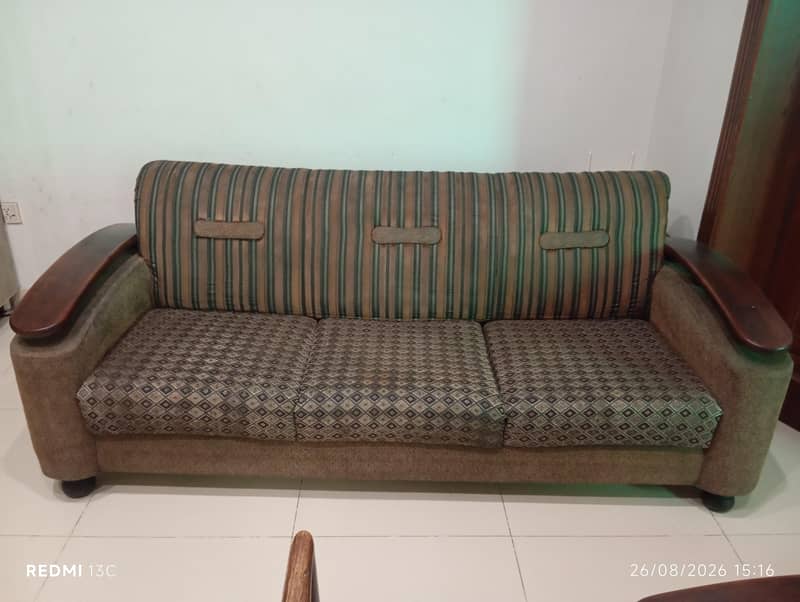 Brown Sofa's 5 Seater Sofa Set 0