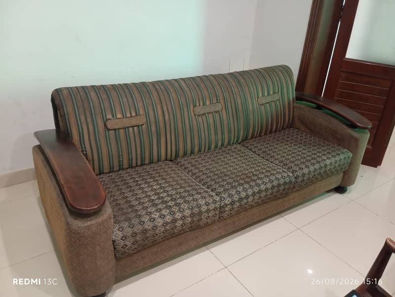 Brown Sofa's 5 Seater Sofa Set 1