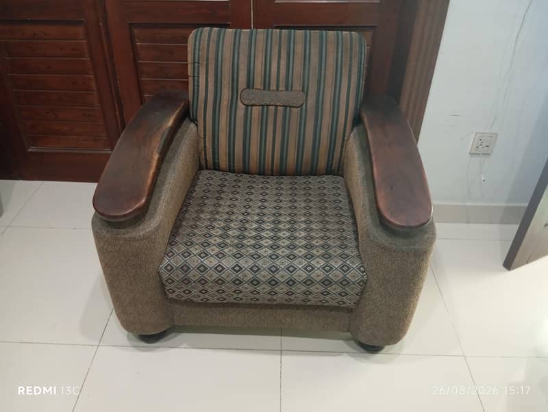Brown Sofa's 5 Seater Sofa Set 2