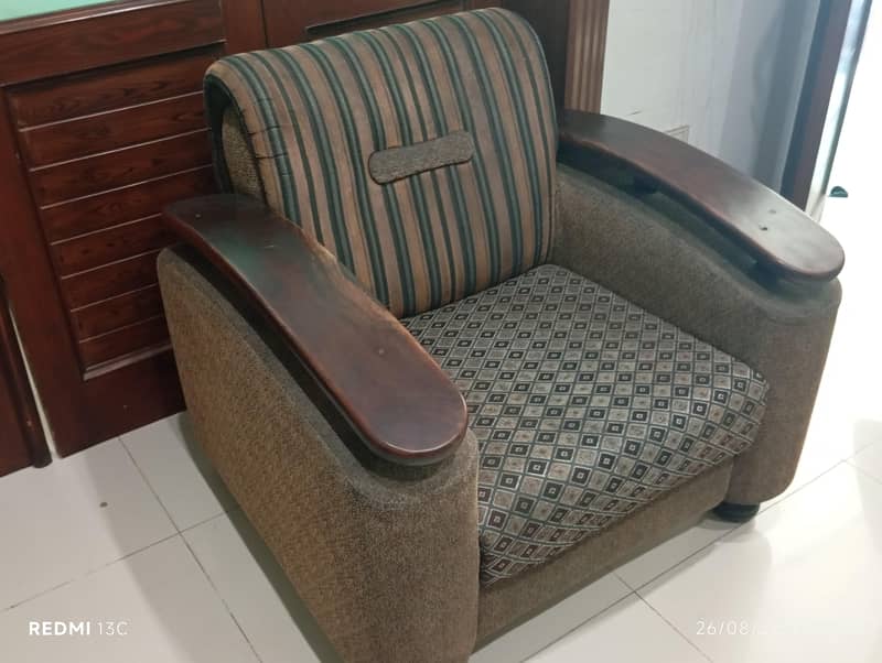 Brown Sofa's 5 Seater Sofa Set 3