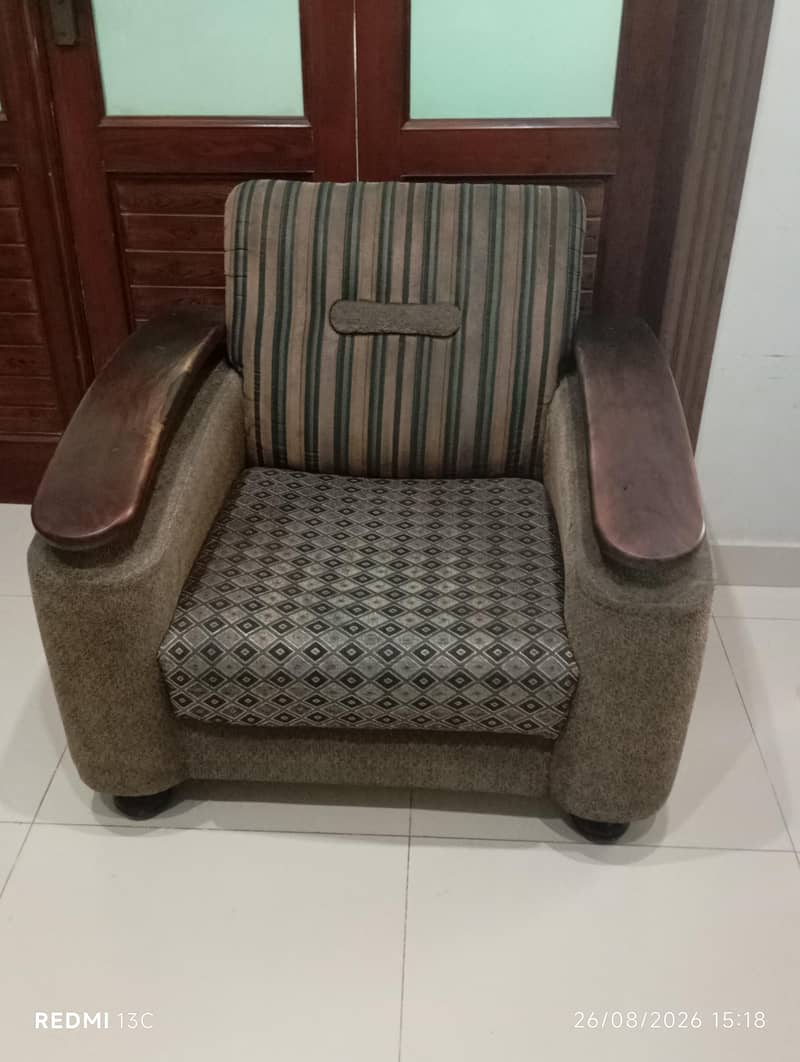Brown Sofa's 5 Seater Sofa Set 4