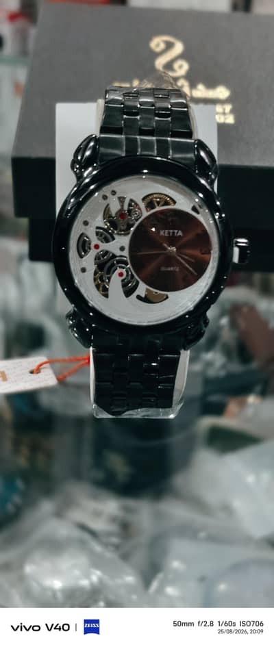 waterproof watch black