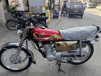 Honda Cg 125 gold edetion mint condition 2026 model ha 5 mahina ka