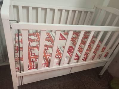 Baby Cot With matress just like new