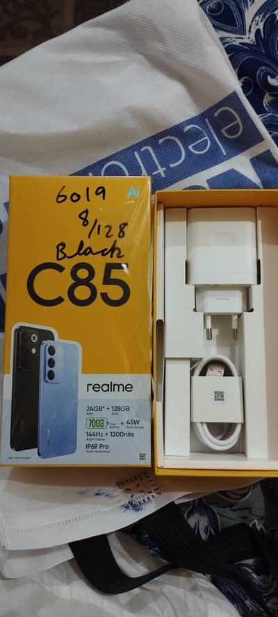 new mobile ha realme c85 ha 8/128 ha Box open ha