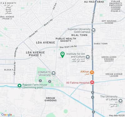 10 MARLA PLOT AVAILABLE FOR SALE IN LDA AVENUE 1 BLOCK K. . HOT LOCATION