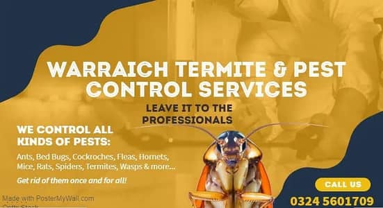Termite control ,deemak & pest control services, fumigation spray