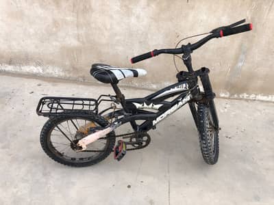 Mountain Bike / Kids Bicycle with Carrier – Used