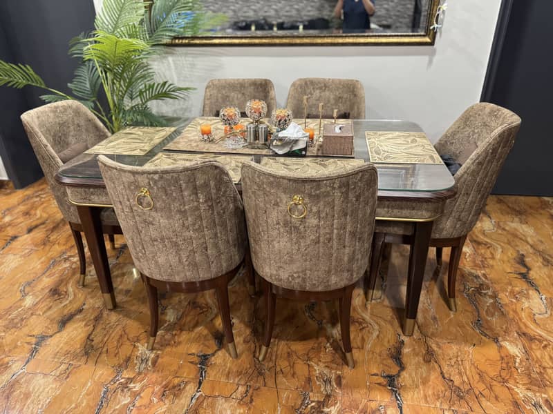 6 Persons Dining Table 6