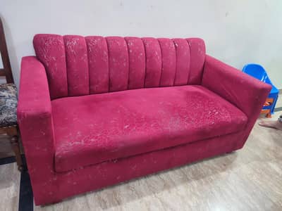 2 sister sofa molty foom home use good condition