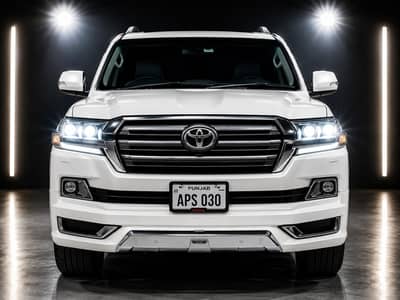 Land Cruiser ZX V8  | Top Variant | Pearl White 36000 driven