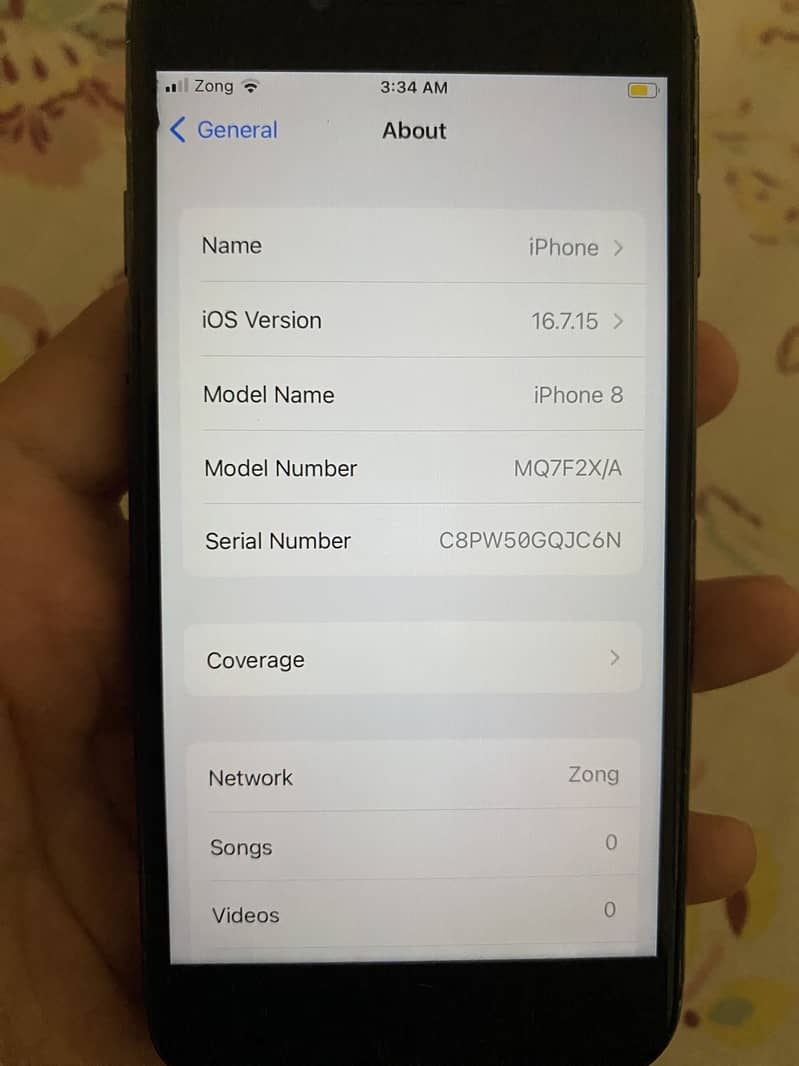 Iphone 8 256 3
