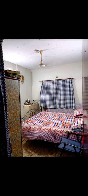 700 Sq. Ft 2 Bed Lounge For Sale At Teen Hatti Mid City Apartments Block B second Floor