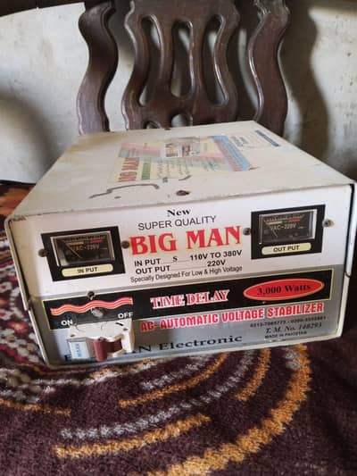 Big men steplizer 3000 watt