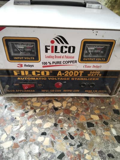 Filco A-20 DT Steblizer 2000 watts