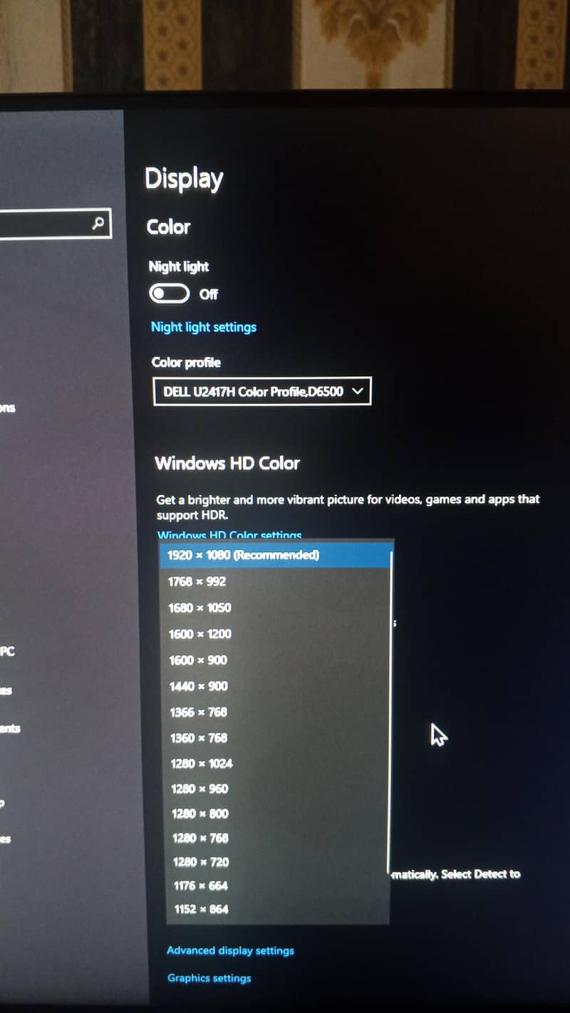 24 inch Frame less computer Led IPS panel 1