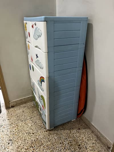 Elephant Print Kids Plastic Drawer