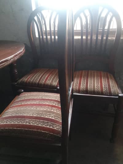 Dining table 6 chairs 1 table large